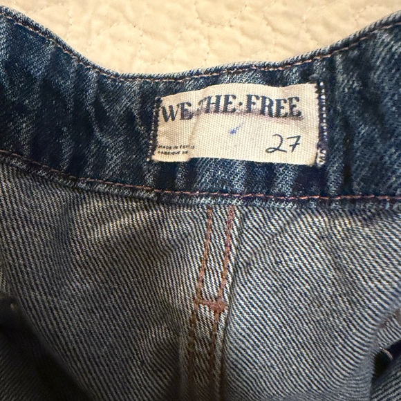 We The Free Denim - We The Free High Rise Jeans - Blue